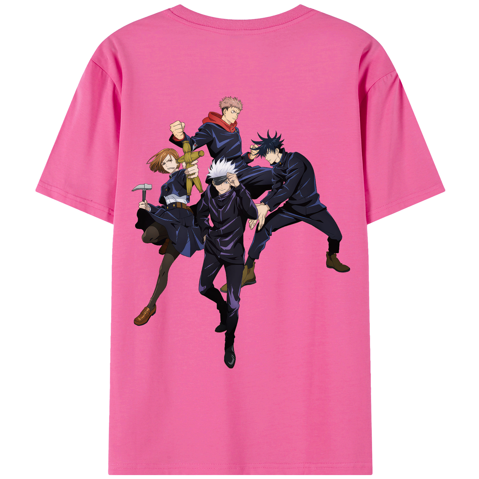 （画像用） 呪術廻戦 Jujutsu Kaisen レディース半袖Tシャツ(バックプリント)
